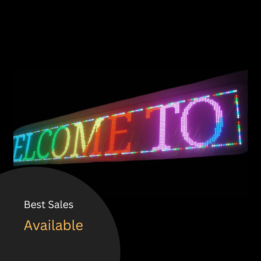 Led Digital Scrolling Advert Board
