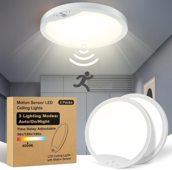 3 (Round) 3-Set Motion Sensor Rechargeable Smart Light
