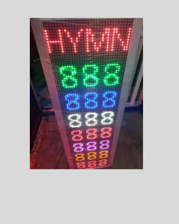 Digital Led Hymn Board